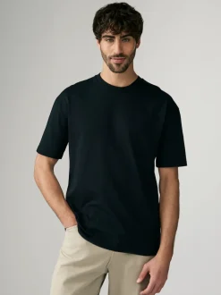 Next - Coupe ample - T-shirt épais 3 Pack Noir Online