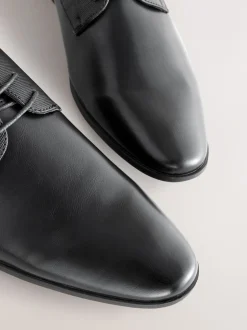 Next Noir - Coupe classique - Chaussures Derby à lacets Best