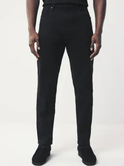 Next - Coupe fuselée régulière - Jean Motionflex Noir Sale