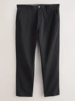 Next - Coupe fuselée régulière - Pantalon chino stretch Noir