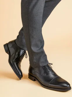 Jones Bootmaker Noir - Coupe large - Chaussures habillées en cuir à lacets pour homme Online