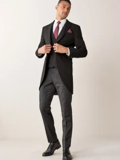 Next Noir - Coupe standard - Veste de costume Morning Best