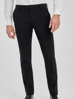 Next Noir - - Pantalon intelligent stretch Coupe sur mesure New