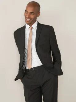 Next Noir - - Veste de costume à deux boutons Coupe sur mesure Hot