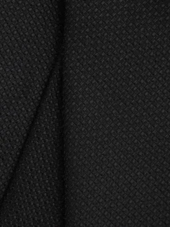 Reiss Noir - Cravate Ceremony en soie texturée Blend Online