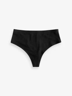 Next Noir - Culotte de coton mélangé de qualité supérieure avec contrôle de l'abdomen Online