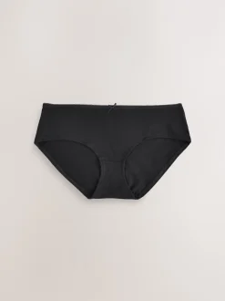 Next Noir - Culotte en coton riche 5 Pack Court Hot