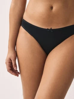Next - Culotte en coton riche 5 Pack Noir Best