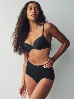 Next - Culotte en coton riche 5 Pack Noir New