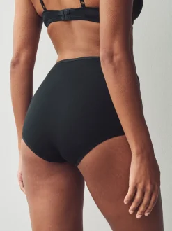 Next - Culotte en coton riche 5 Pack Noir New