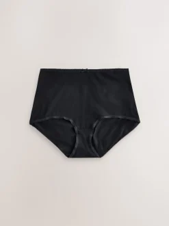 Next - Culotte en coton riche 5 Pack Noir New