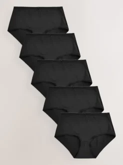 Next Noir - Culotte en microfibre 5 Pack Mi-long New