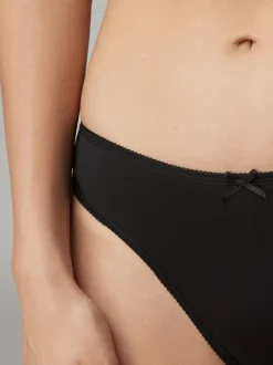 Next Noir - Culotte en microfibre 7 Pack Échancrure haute