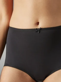 Next Noir - Culotte en microfibre 7 Pack Slip gainant