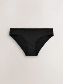 Next Noir - Culotte en microfibre 7 Pack Bikini Discount