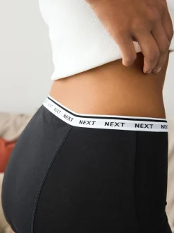 Next Noir - Culotte pour règles abondantes 2 Pack Short Hot