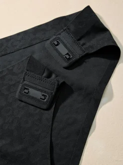 Next Noir - Culottes adaptables à imprimé animal en jacquard Online