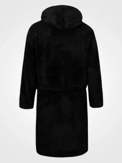 D555 Noir - Robe de chambre Newquay 1 super douce avec capuche Hot