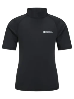 Mountain Warehouse Noir - Débardeur à manches courtes en rythème témédaire Clearance