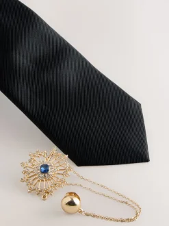 Next Noir - Ensemble Cravates et pochettes