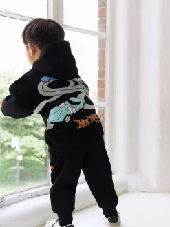 Next Noir - Ensemble Hot Wheels Hoddie et jogging (9mois-8ans) Hot