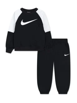 Nike Noir - Ensemble Survêtement Little Kids Lifestyle Essentials Col rond Hot