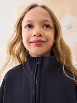 Next Noir - Ensemble sweat et jogging en coton riche à col cheminée (3-16ans) Clearance