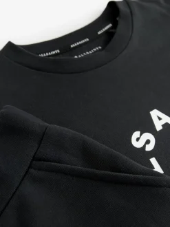 smALLSAINTS Noir - Ensemble t-shirt et short en molleton Tierra Sale