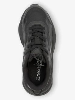 Next Noir - Entraîneurs en dentelle élastique Discount