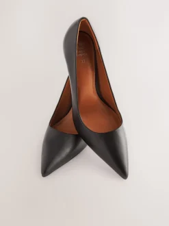 Next Noir - Escarpins en cuir à bout pointu Hot