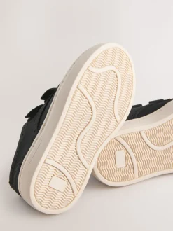 Next Noir - Fermeture par contact Brogue Chaussures Clearance