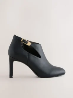 Next Noir - Forever Comfort® Open Side Shoe Boots New