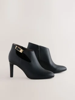 Next Noir - Forever Comfort® Open Side Shoe Boots New