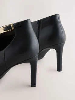 Next Noir - Forever Comfort® Open Side Shoe Boots New