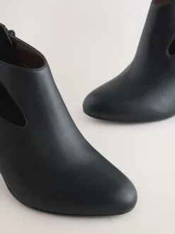 Next Noir - Forever Comfort® Open Side Shoe Boots New