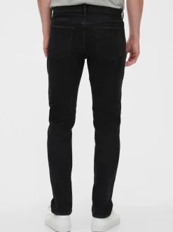 Gap Noir - Coupe ajustée Comfort Extensible Tapered Jeans Outlet