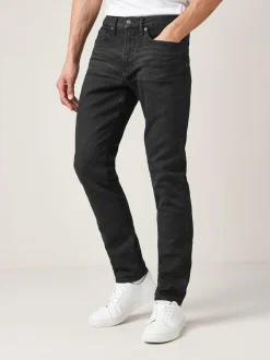 Gap Noir - Coupe ajustée Comfort Extensible Tapered Jeans Outlet