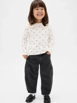 Gap Noir - Paperbag Horseshoe Jean (6mois-5ans) (6mois-5ans) Online