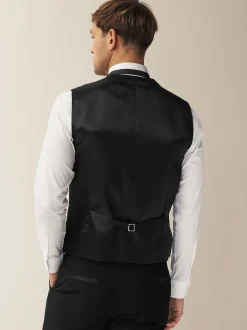 Next Noir - Gilet à coupe régulière Clearance