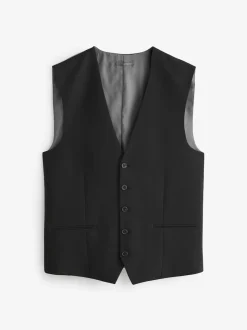 Next Noir - Gilet de costume essentiel à coupe régulière Online
