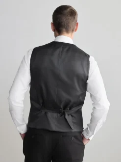 Next - Gilet de laine Signature Nova Fides Noir Sale