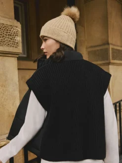 Next Noir - Gilet rembourré Clearance