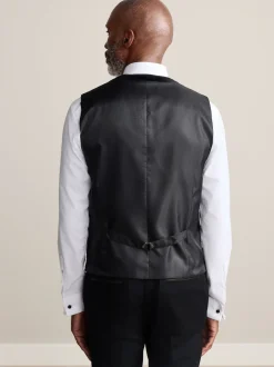 Next Noir - Gilet Signature Pontoglio en velours italien Sale