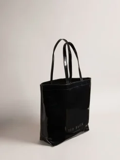 Ted Baker Noir - Grand sac à logo et nœud Nicon Sale
