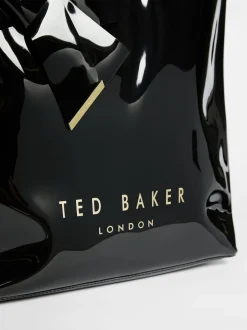 Ted Baker Noir - Grand sac à logo et nœud Nicon Sale