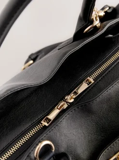 Next Noir - Grand sac cabas avec breloques Hot