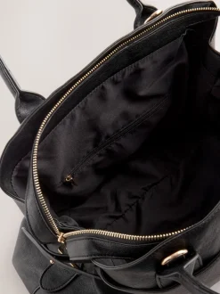 Next Noir - Grand sac cabas avec breloques Hot
