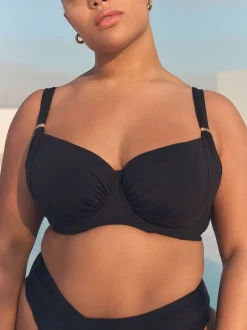 Next Noir - Haut de bikini à armatures Ultimate Support LK New