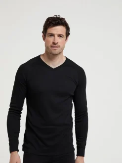 Mountain Warehouse Noir - Haut thermique Talus homme Best