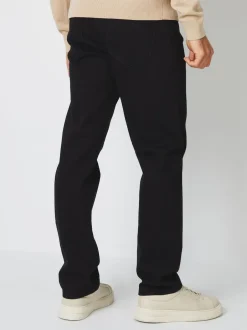 Threadbare - Jean droit stretch Noir Best
